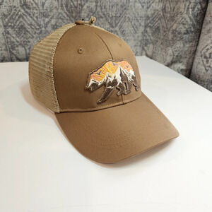 Telluride Clothing Co Bear Mountain Trucker Hat Mesh Snapback 100% Recycled NWT
